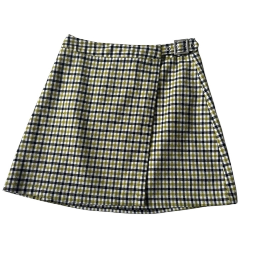John Galt plaid skirt